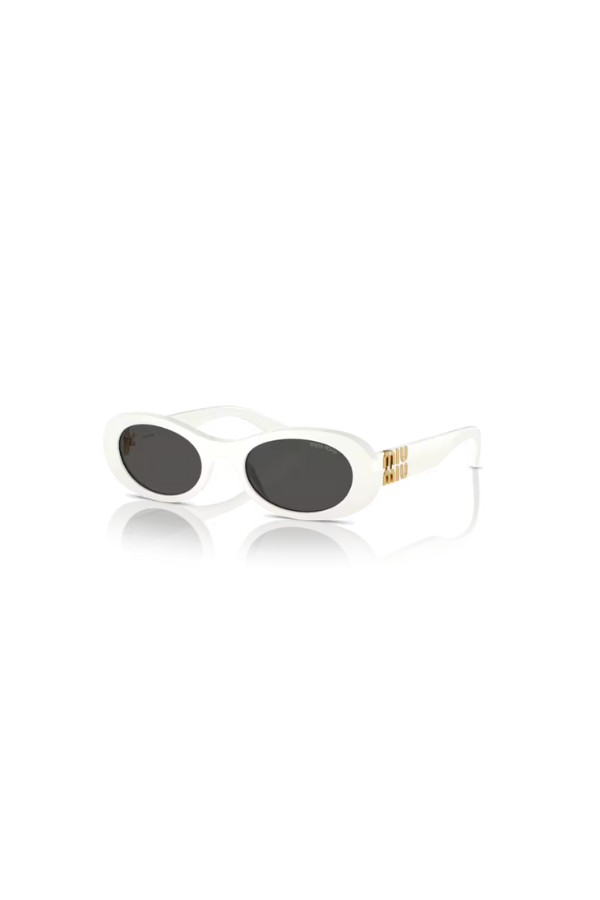 Miu Miu | MU 06ZS White | Girls with Gems