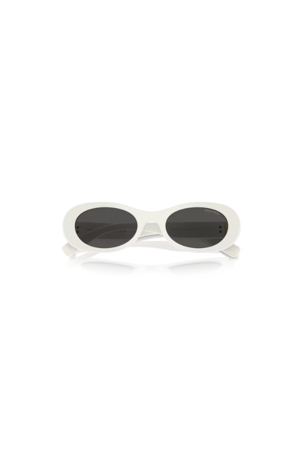 Miu Miu | MU 06ZS White | Girls with Gems