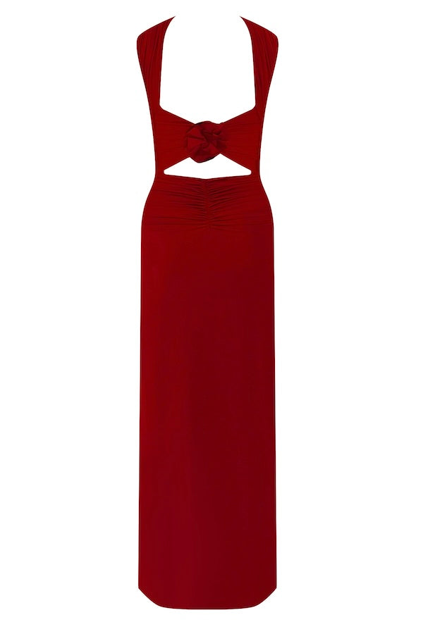 Maygel Coronel | Mullet Maxi Dress Red | Girls with Gems