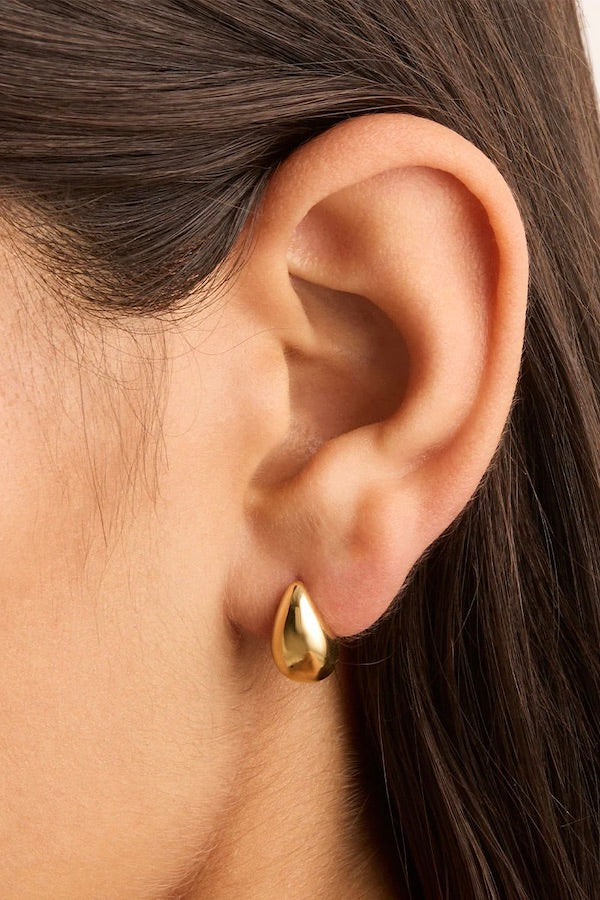 By Charlotte | Gold Made of Magic Small Earrings | Girls with Gems