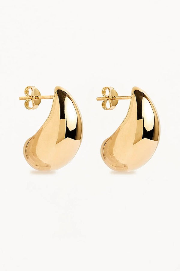 By Charlotte | Gold Made of Magic Large Earrings | Girls with Gems