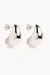 By Charlotte | Silver Made of Magic Large Earrings | Girls with Gems