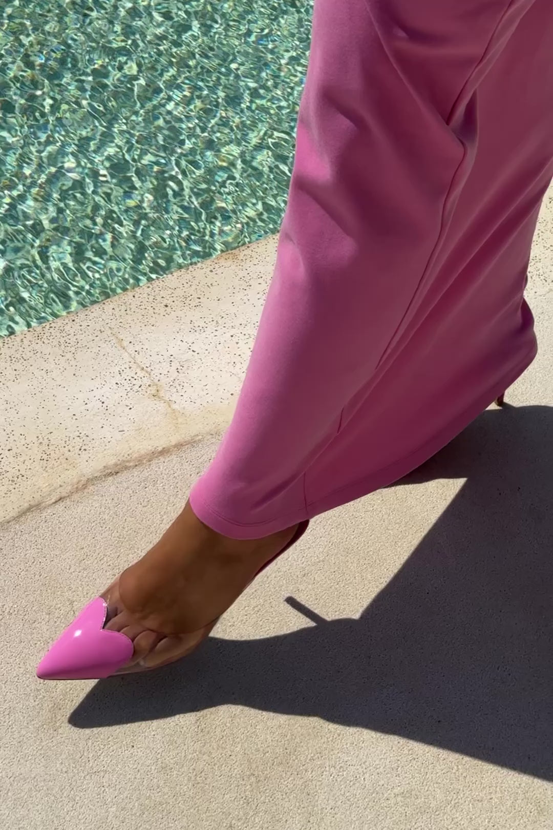 Lana Wilkinson | Raquel Heel Pink | Girls With Gems 