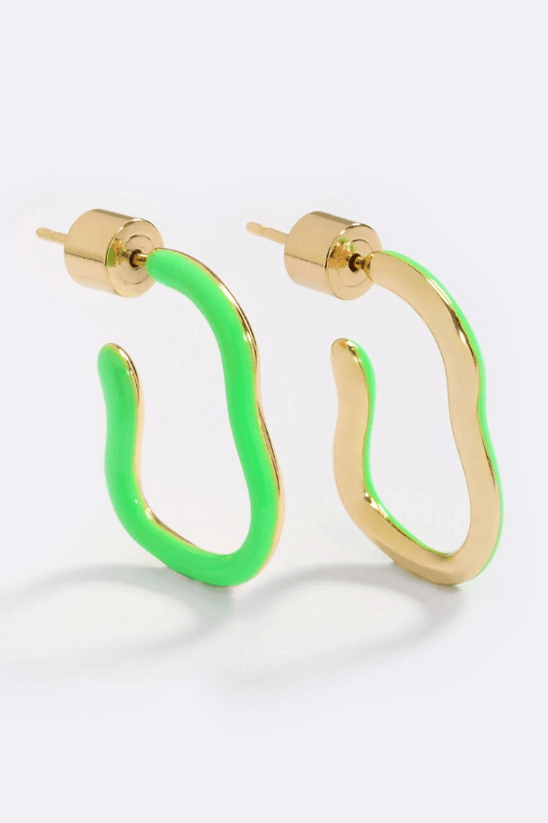 Emma Pills | Obsession Hoop Babies Green Glo | Girls with Gems