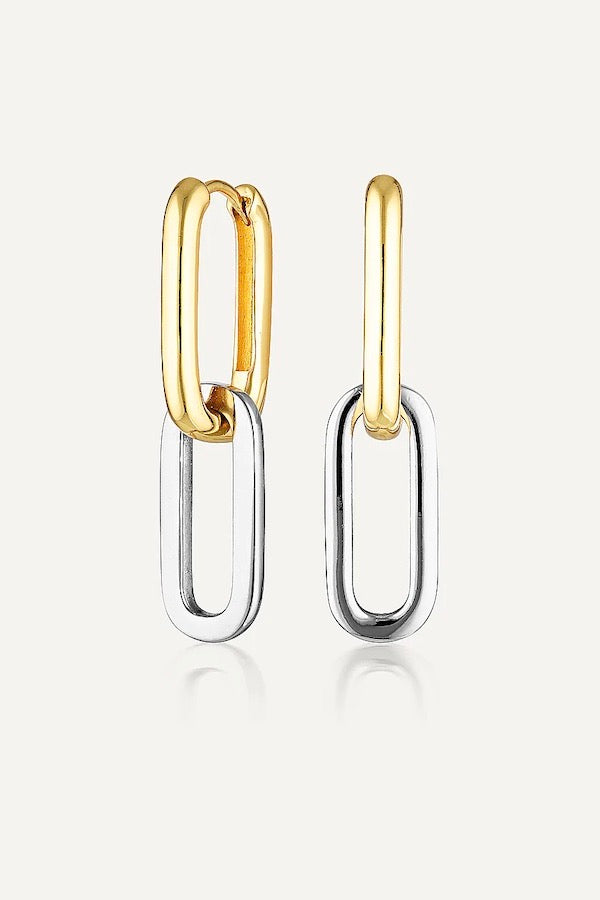 Avant Studio | Celine Earrings Grande Gold/Silver | Girls with Gems